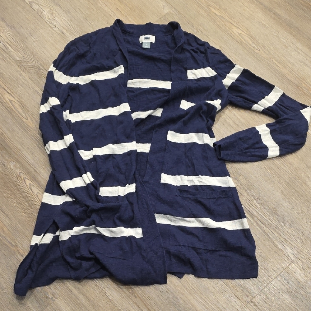 Lightweight Striped Cardigan
